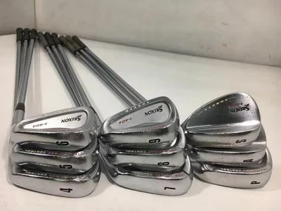 SRIXON I-404 Iron Set 4-PW-AW-SW 9pcs Steel Shaft Stiff RH Japan Golf Club Good - Image 1 of 4