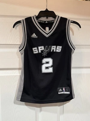 Camiseta NBA San Antonio Spurs Kawhi Leonard #2 infantil grande (6/7) Adidas - Imagem 1 de 4