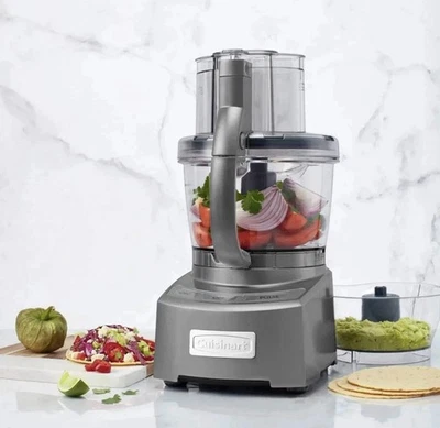 Cuisinart FP-12DCN Elite Collection 2.0 12-Cup Food Processor, Die Cast NIB - Image 1 of 4