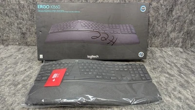 Logitech ERGO Curved Split Bluetooth Ergonomic Keyboard - K860 - BLACK 🔥NEW🔥 - Image 1 of 4