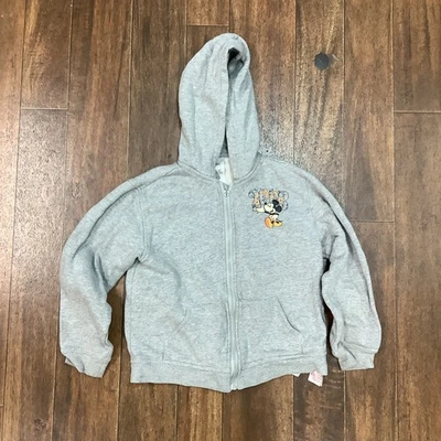 Disneyland Sudadera con Capucha Juvenil Mediana Mickey Mouse Goofy Donald Daisy Chaqueta Cremallera Completa Foto 1 de 4