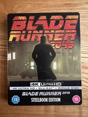 Blade Runner 2049 Steelbook 4K Ultra HD Blu-ray New - Image 1 of 2
