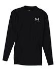 UNDER ARMOUR Womens Cold Gear Top Long Sleeve UK 8 Small Black Nylon BN63