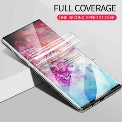 For Samsung Galaxy A52S S21+ A72 A13 A03 Full Cover Soft Hydrogel Screen Protect - Image 1 of 4