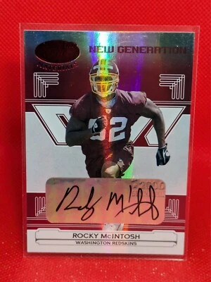 2006 Leaf Certified Materials New Generation /250 Rocky McIntosh Rookie Auto RC - Image 1 of 2