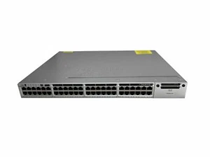 Switch Cisco WS-C3850-48P-E 48x 1GbE PoE+ 1x PSU 715W - Zdjęcie 1 z 3