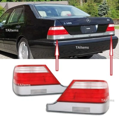 PAR/JUEGO LUCES TRASERAS EXTERIORES MERCEDES-BENZ S W140 1996-1998 Foto 1 de 4