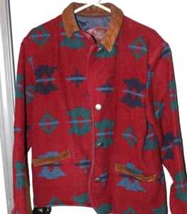 Vintage Woolrich Damen Small Navaho Muster Jacke Made in USA - Bild 1 von 3