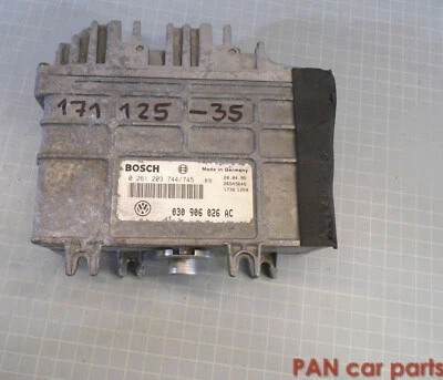 Centralina motore VW Polo 6N1/6K benzina 030906026AC Bosch 0261203744/745 26SA3645 - Immagine 1 di 3