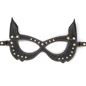 Bondage Rebellion Reign Bunny Mask Black / Brown Bondage BDSM Sex Gear for Women - Picture 1 of 20