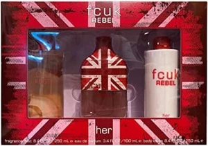 French Connection Rebel Her Eau De Toilette 100ml Gift Set