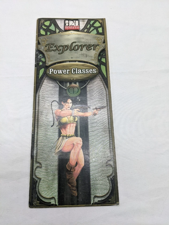 Dnd D20 System Explorer Power Classes VIII Book Mongoose Publishing - Image 1 of 4