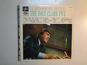 DAVE CLARK FIVE: A Session With Dave Clark Five-France LP 64 Columbia Stereo PCV - Picture 1 of 4