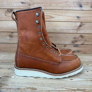 Red Wing Zapatos Botas Mujer Reino Unido 4.5 Moc Puntera 3427 Cuero Marrón Combate 8 Pulgadas EE. UU. - Imagen 1 de 12