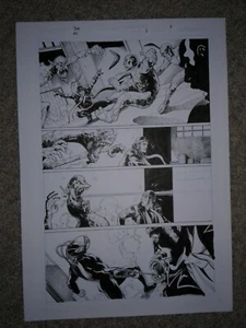 NEW SUICIDE SQUAD 6 pg 4 CAPTAIN BOOMERANG + BLACK MANTA VS MONSTERS - Picture 1 of 3