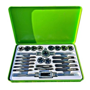 Tool Kingdom 24PC UNC/UNF Tap And Die Set - Picture 1 of 4