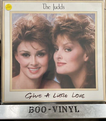 The Judds ‎– Give A Little Love - 1987 Vinyl LP - PL90011 EX / EX CONDITION - Image 1 of 4