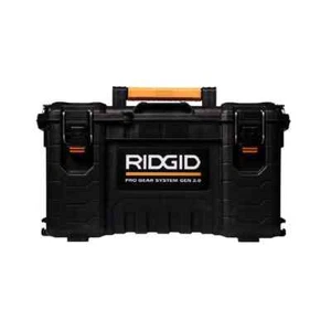 RIDGID Modular Tool Box Storage 2.0 Pro Gear System 22 in Black Water Dust Seal - Picture 1 of 9
