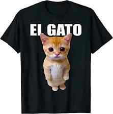 New El Gato Meme Sad Crying Cat Munchkin Kitty Meme Trendy T-Shirt S-5XL