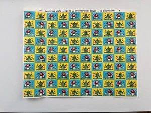 US 1965 Weihnachtssiegel/Briefmarken neuwertig - Bild 1 von 1