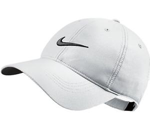 NEW! NIKE Adult Unisex DRI-FIT Golf/Tennis/Pickleball Hat/Cap-White/Black 518015