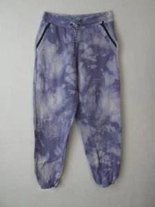 Athleta Girl Warm Up Jogger  Purple Tie Dye Size 7 Small Petite - Picture 1 of 7