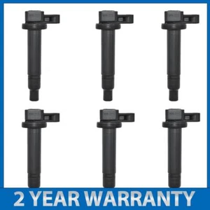 6PCS Ignition Coils for Toyota Landcruiser UZJ100 1998-2007 V8 4.7L 2UZ-FE Sedan - Picture 1 of 9