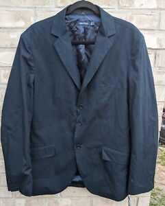 Nautica Suit Jacket Men Size L Sport Coat Navy Blazer $128
