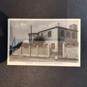 CAMERIANO NOVARA CASA DEL FASCIO E DOPOLAVORO ANGELO RIDONE NO VIAGGIATA FP #907 - Imagen 1 de 2