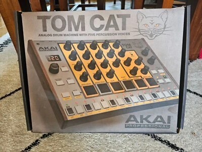 Tom Cat Akai Professional Analog Drum Machine 5 Percussion Power Cord Manual - Image 1 of 4
