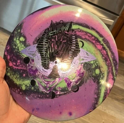 Infinite Discs Limited Splatter S-Blend Pharaoh, Custom Dyed, Never Thrown, Fire - Image 1 of 4
