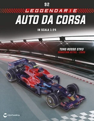 NEW IXO 1:24 F1 TORO ROSSO STR3 - Sebastian Vettel 2008 +Magazine - Immagine 1 di 3