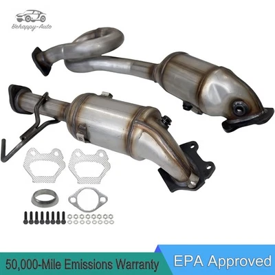 Exhaust Manifold Catalytic Converters For 2012 2013-2018 Jeep Wrangler JK 3.6L - Image 1 of 4
