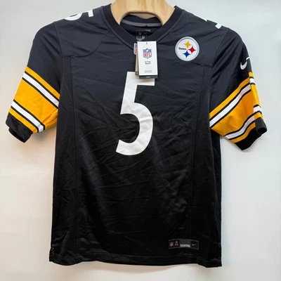 Camiseta Nike Pittsburgh Steelers NFL #5 Ramsey negra dorada blanca para hombre XL Foto 1 de 4