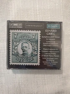 EDVARD GRIEG - Edvard Grieg Symphony In C Minor In Autumn  Piano Concerto 2 CD - Picture 1 of 4