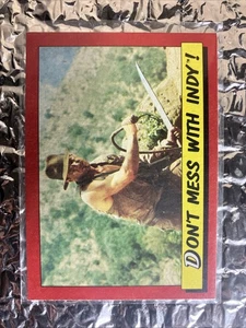 1984 Topps Indiana Jones and the Temple of Doom #75 Karte - Bild 1 von 1