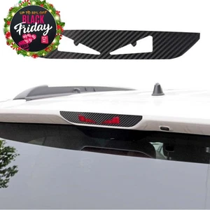 Carbon fiber Third Brake Taillight Lamp Sticker For Jeep Grand Cherokee 2011-20 - Picture 1 of 13