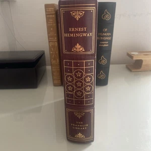 Ernest Hemingway First Forty-Nine Stories 1977 Leather - Franklin Library - Picture 1 of 9