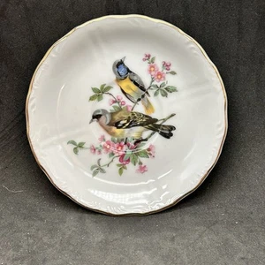 Royal Crown 44/597 Bird Saucer Replacement Spring Pink Flowers Branches Leaf - Picture 1 of 9