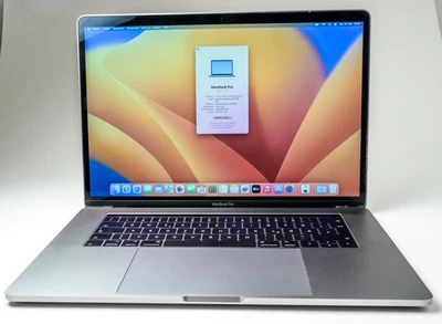 MACBOOK PRO 2017 15“ RETINA, 3,1 GHz, 16GB, 1TB SSD, SPACE GREY, TOP! - Bild 1 von 4