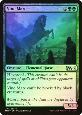 Vine Mare (NM) #207 Foil Core Set 2019 M19 Rare Magic card MTG - Image 1 of 3