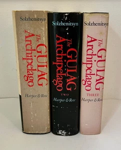 The Gulag Archipelago 3 Vol Set Solzhenitsyn HC/DJ Stated 1st Harper & Row 1970s - Imagen 1 de 18