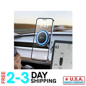 Foldable Tesla Phone Holder with Strong Magnet Power & Easy Install - Picture 1 of 10