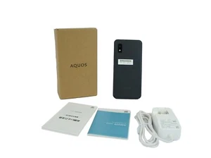 SIM-free smartphone AQUOS wish 3 (A303SH) Black 64GB SoftBank /Y!Mobile From JPN - Picture 1 of 10