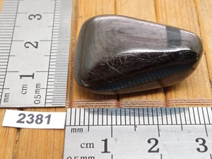 HYPERSTENE CAWADA pierre roulée naturelle du Canada 14,3g - Superbes reflets - Picture 1 of 3