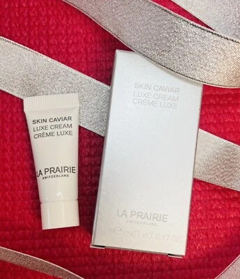 LA PRAIRIE Skin Caviar Luxe Cream Moizturizer  0.17oz /5ml  NEW - Image 1 of 4