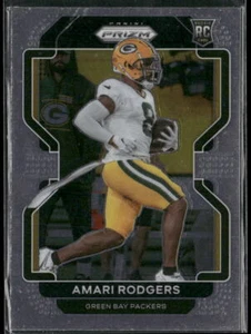Amari Rodgers 2021 Panini Prizm #405 Green Bay Packers RC CLEMSON - Foto 1 di 2
