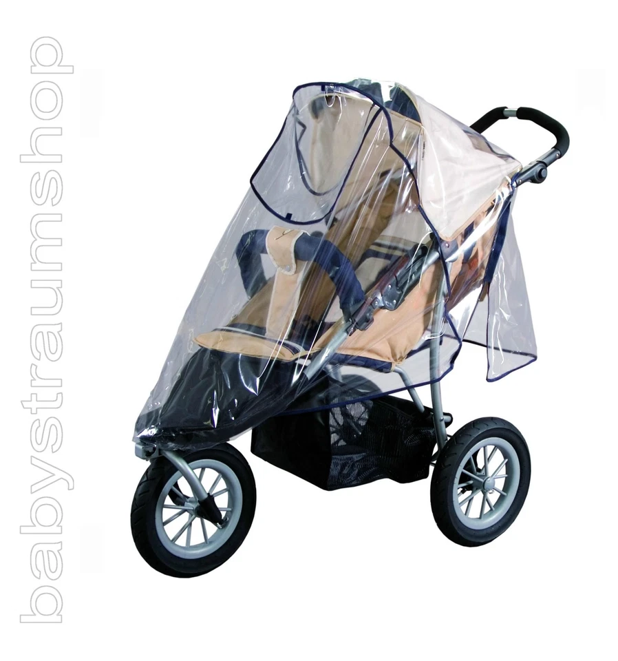 SUNNYBABY Regenschutz Regenverdeck Regenhaube universal für Dreiräder Jogger mit Dach