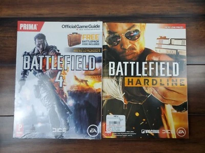 Battlefield 4 Sellado y Línea Dura Juegos Guía de Estrategia Libro Lote PS3 PS4 Xbox Foto 1 de 4