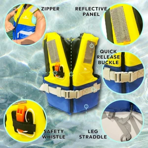 BRAND NEW Life Jacket for Water Sports - AquaOrb® Life Vest - Picture 1 of 11